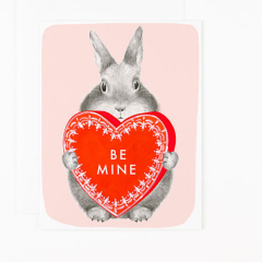 BE MINE BUNNY CARD #352